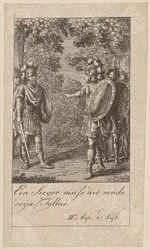 Planche 8 pour le « Coriolan » de Shakespeare