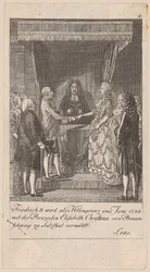 Feuille 9 de la série « Histoire du Brandebourg »