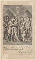 Planche 9 pour le « Coriolan » de Shakespeare
