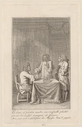 Planche pour les « Mémoires [...] des refugiés », cinquième volume