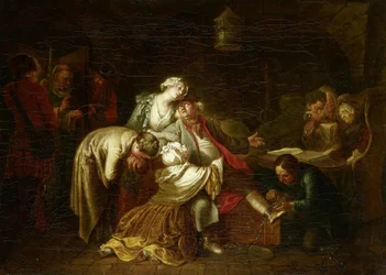 Les adieux de Jean Calas à sa famille