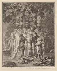 Première planche pour « Vies de grands Allemands » de Klein, premier volume