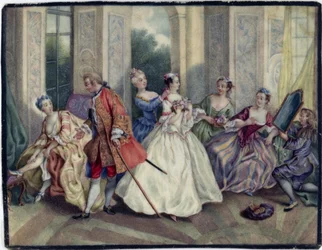 La société galante, d