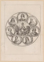 Germania avec les portraits de l