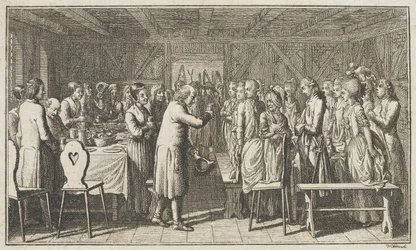 Illustration pour Fest Wandsbecher de Paul Erdman «Messager de M. Claudius», quatrième partie