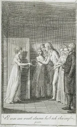 Illustration pour le livre de poche de Becker de 1799