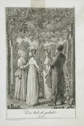 Illustration pour le livre de poche de Becker pour 1799