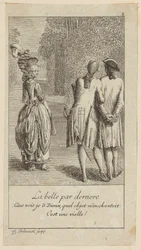 La belle par derrière