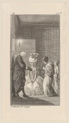 Lady Vincent, accompagnée de Lady Brunk, de Whitefield et d