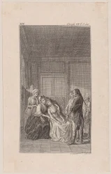 Le colonel Morden rend visite à Clarisse, qui est malade