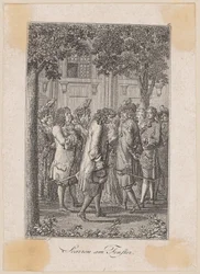 Scarron à la fenêtre. Récit de Kretschmann