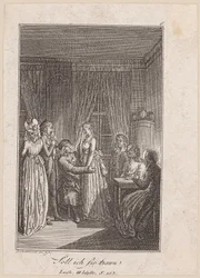Scène avant le mariage