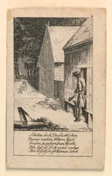 Le Dévot de la Solitude, Illustration pour "Königl: Grosbrit [anische] Genealogischer Kalender auf das 1780 Jahr Lauenberg bey J.G. Berenberg"