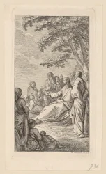 Gravure de titre du recueil de chants de Basedow, tome 2