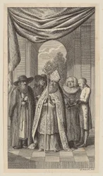 Gravure de titre pour le «Carl von Carlsberg» de Salzmann, quatrième partie