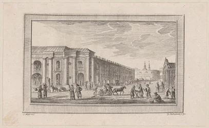 Gravure de titre pour « Peintures de Saint-Pétersbourg » de Storch, deuxième partie