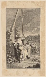 Gravure de titre pour « Vie, actes et opinions du Dr J. Peter Menadie » de Weber, deuxième partie