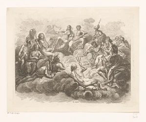 Assemblée des dieux sur l