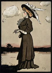 Comédienne et chanteuse française Marcelle Lender