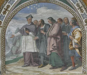 Saint Bruno de Cologne montrant l