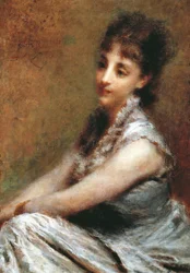 Portrait de la comtesse Arrivabene Marta Bussi Rosnati