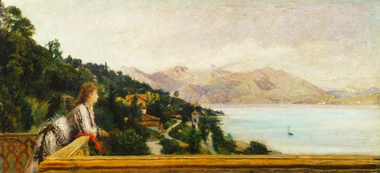 Vue du lac Majeur depuis la villa d