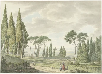 Vue des terrasses de la Villa d