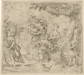 Eurydice tuée par un serpent