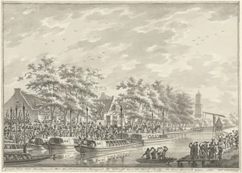 Arrivée des Amstellodamois à Utrecht, 1787
