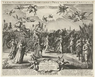 Entrée triomphale allégorique de Frédéric-Henri, 1629