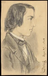 Portrait de William Michael Rossetti