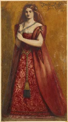 Habillé de rouge