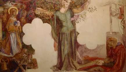 Sir Lancelot empêché, par son péché, d