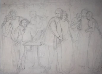 Étude pour Benedick et Beatrice