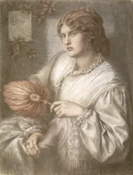 Femme avec un Éventail, 1870