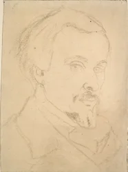 Autoportrait, vers 1850-1870