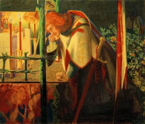 Sir Galahad à la chapelle en ruine