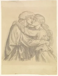 La bienheureuse Damozel - Étude de deux amants qui s