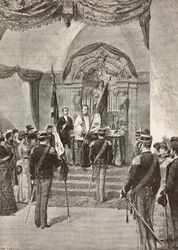 Bénédiction des drapeaux de l