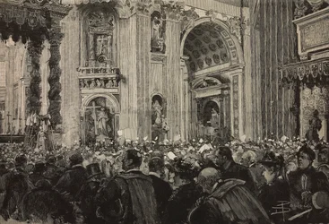 Bénédiction papale à l