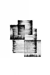 Lignes noires et blanches superposées