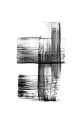 Traits noirs audacieux