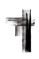 Croix aux traits audacieux
