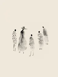 Des personnages à l