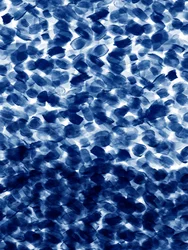 Motif abstrait indigo