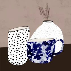 Vases et tasses modernes