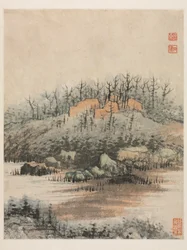 Réminiscences de la rivière Qinhuai, dynastie Qing