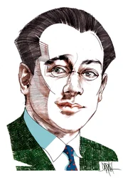 Carlo Diano, 2022 (dessin numérique au crayon de couleur)