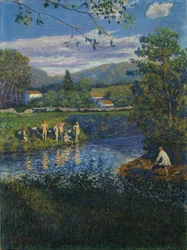 Baignade à Rentería