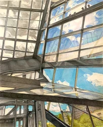 À travers le miroir